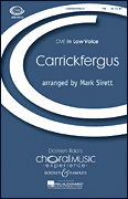 Carrickfergus TTB choral sheet music cover